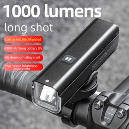 Light BikeBROS Bike Light With GoPro Igs Solder 1000 Lumen Cycling Light 4500mAh TYPEC Charges Bicycle Bicycle Bicycle étanche P230427