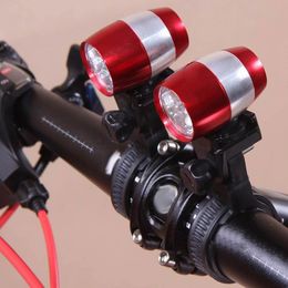Bike Lights USB oplaadbaar 6 LED fiets voorlicht waterdichte veiligheid waarschuwing achter achterlicht bb55