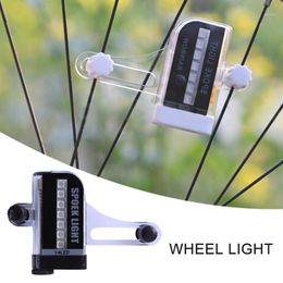 Lumières de vélo, lumière de roue 14 LED, vtt, vélo de route, Signal de pneu, 30 variantes, accessoires de moto