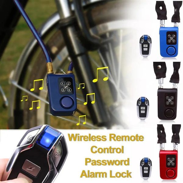 Serrures de vélo antivol Smart Bike Lock Bluetooth télécommande vélo vélo alarme de sécurité 231005