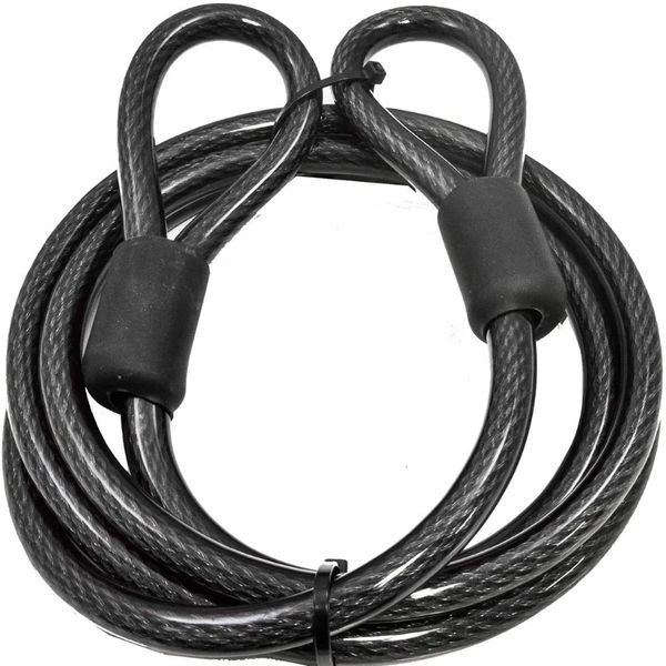 Serrures de vélo Serrure de vélo Vélo Câble en acier solide Antivol Sécurité Chaîne en acier Casque de moto en plein air Accessoires de vélo pliants 230606