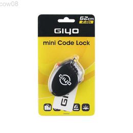 Fietssloten GIYO Multi Function Mini Cab Bicyc Lock 3 Digit Password Bike Lock Fietshelm Lock Anti Tht Code Hangslot Slot voor fiets HKD230710