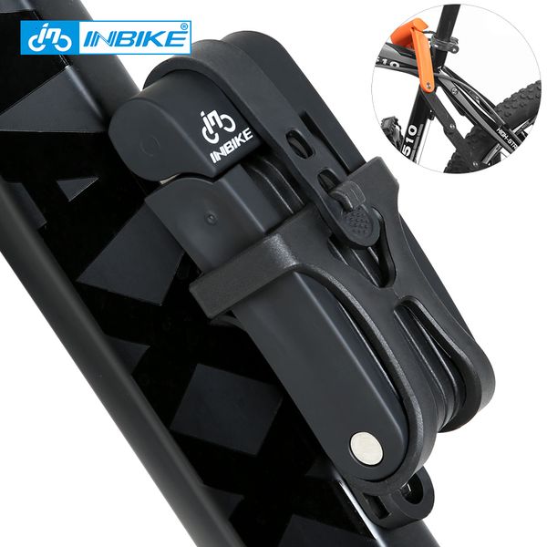 Cerraduras para bicicletas INBIKE Anti-cizalla de 12 toneladas Cortador hidráulico Ciclismo MTB Bloqueo de bicicleta Antirrobo Cerradura de motocicleta Cerradura de cadena de bicicleta eléctrica D906 230911