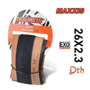 Vélo MAXXIS DTH (M147P) 20x1.95 26x2.3 26x2.15 Foding Pneus BMX Pneu de vélo VTT VTT EXO Full Black and Deep Skin Edge 0213