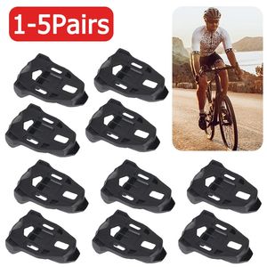 Pédales de vélo 1-5 paires de taquets de vélo en plastique noir pour vélo de route, verrouillage des taquets de pédale antidérapants pour pédale Time IClic/X-Presso 231207