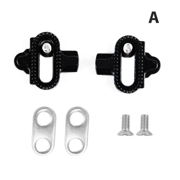 Pedales de bicicleta 1Set MTB Mountain Cleat Conjunto de bicicleta Placa de clip para S Hi M A Spd Accesorios de ciclismo Drop Entrega Deportes Piezas al aire libre Dhmni