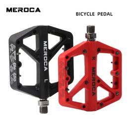 Pédales de vélo pédale de vélo fibre élargie fibre de nylon joint ultraléger Du roulement BMX vtt pédales de vélo accessoires 231208