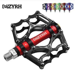 Fietspedalen Mzyrh mountainbike 3 lagers pedalen MTB fietsafdichting lager aluminium legering pedalen fietsaccessoires Y05 0208