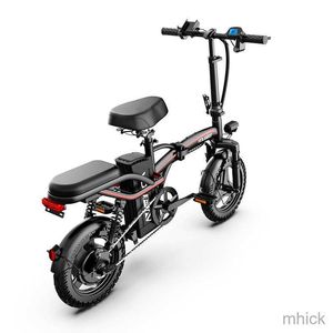 Pedales de bicicleta Vehículo eléctrico de dos ruedas Bicicleta eléctrica para adultos Bicicleta eléctrica de conducción en miniatura plegable M230411