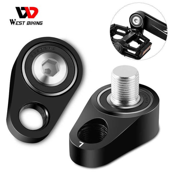 Pedales de bicicleta WEST BIKING Pedales de bicicleta Conector Ahorro de esfuerzo Ergonómico Bicicleta Magic Stepper MTB Road Eletric Bike Accesorios 0208