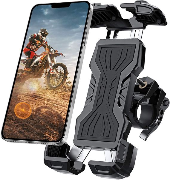 Support de téléphone portable universel pour voiture vélo vélo moto poussette guidon réglable support de montage pour smartphone clip de téléphone portable pour iPhone 12 Pro Max