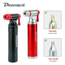 Pompes à vélo Vélo de route VTT CO2 Gonfleur Presta Schrader Applicable Mini Pompe à Pneu De Vélo S'adapte Au Cylindre Fileté Non Fileté 230919