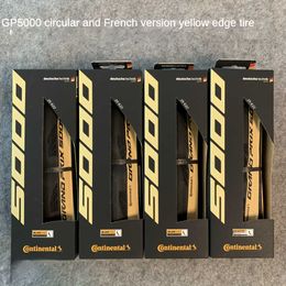 Vélos ! Horse Brand Road Yellow Edge Outer Puncture-Proof Gp5000 Ring Law Gp5000tl/Crocodile Leather Gatorskin Four Seasons 0213