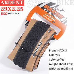 Fiets s The Maxxis Ardent is een lichtduurpad dat snel in droge staat rolt.29x2.25 Exotr /Exo Geel /Black Edge Bicycle Tyre 0213