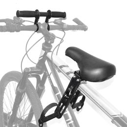 Selles de vélo Siège de VTT enfant monté à l'avant pour 2 3 4 5 ans vendu siège bébé souple cadre de vélo de montagne pièces de selle pour enfants à dégagement rapide 230907