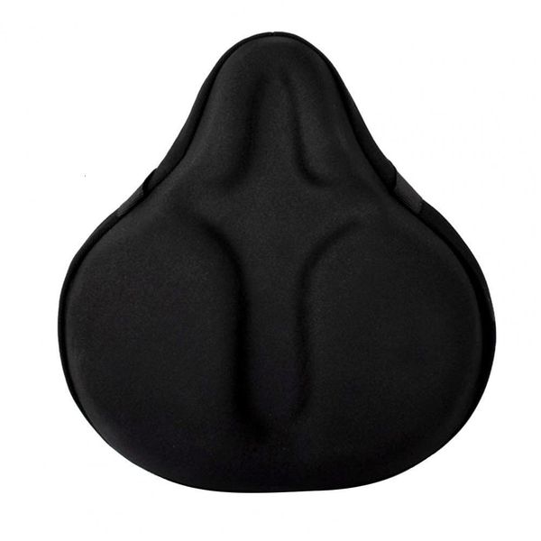 Selles de vélo grand coussin de siège large coussin souple en Silicone confortable housse de selle de vélo confort Ultra 3D Gel 230706