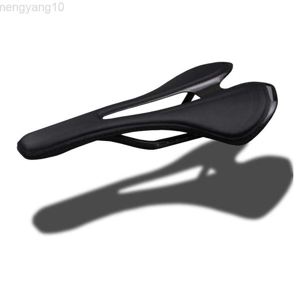 Selles de vélo livraison gratuite NOUVEAU poids super léger 130g vélo carbone creux selle en cuir selle vélo siège vtt pièces de route HKD230710