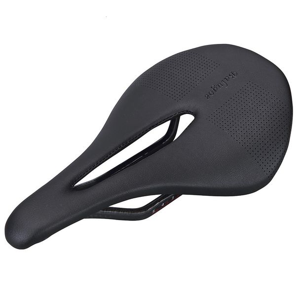 Selles de vélo Le BALUGOE CarbonLeather Route VTT Vélo Mountain Racing PU Respirant Doux Coussin De Siège 230425