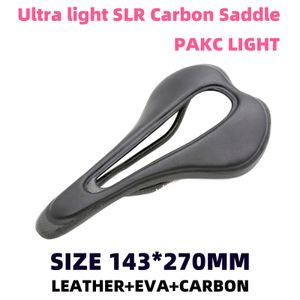Bike Saddles Ultra Light Italiaanse SLR Carbon Mountain Seat Bicycle Hollow Bike Accessories 230425