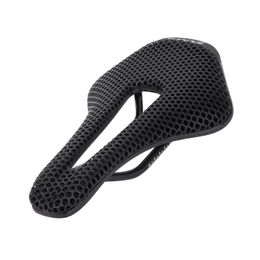 Bike Saddles Zeius 3D Gedrukte Bike Saddle Carbon Vezel Ultralicht Ademend mountainbiCycle Honeycomb Cushion Soft Seat voor Road Bike/MTBL240108