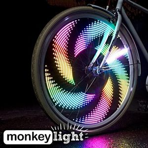 Bike Spaken 3D Fiets Spaak LED Verlichting Verlichten de Straten Fancy LED Kleurrijke Fiets Wielen Licht 230606