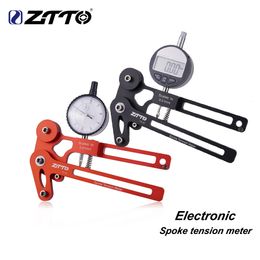 Bike Spaken ZTTO MTB TC02 Elektronische Spanning Meter Tool Mechanische Hoge Precisie Indicator Wiel Bouwers Spoke Checker 230612