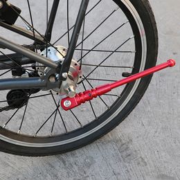 Potences de vélo Béquille de vélo à une jambe Haute résistance Légère et facile à installer Utilisez la marque Pratique 230809