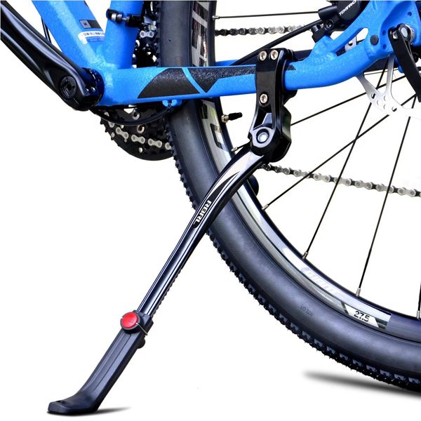 Hastes de bicicleta EasyDo Kickstand Ajustável Liga de Alumínio Side Kick Stand Mountain Parking Rack Bicicleta 230925