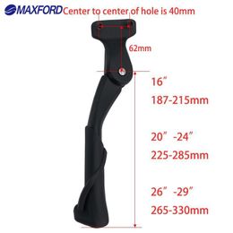 Potences de vélo MAXFORD 28 béquille de vélo électrique grosse neige vélo support arrière longueur réglable stationnement 230925