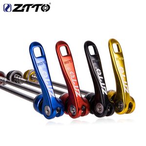 Potences de vélo ZTTO 1 paire de brochettes de vélo de montagne ultralégères à dégagement rapide QR 100135MM pour moyeu de roue de route 9mm 5mm 230925