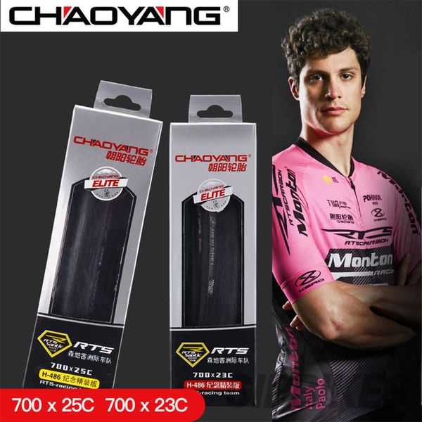 Neumáticos de bicicleta CHAOYANG Neumático de bicicleta ultraligero 700x23C 700x25C 120TPI Neumáticos de bicicleta de carretera Pneu Ciclismo Neumáticos de bicicleta Fixie Plegable Anti-puñalada en caja HKD230712