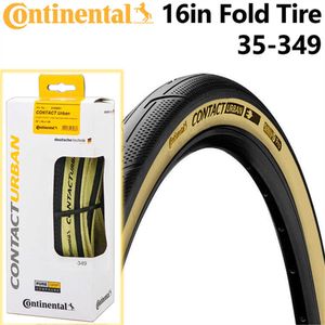 Fietsbanden Continental Vouwfietsband Voor Brompton Contact Urban Vouwband 16*1.3535-349) 16 Inch Vouwband Fietsonderdelen Component HKD230712