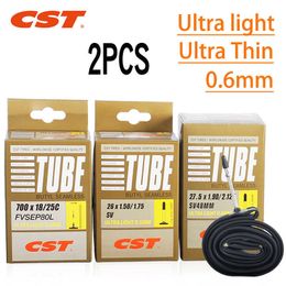 Fietsbanden CST 2 in Ultraringan 26/27.5/29/700C BAN BIC Interne tapijtbutylcamera voor MTB Presta Road Bicycle/Schrader 0213