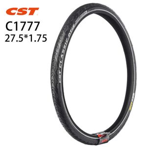 Pneus de vélo CST 27,5 Inci Sepeda Mountain Mtb Road 27 5x1. 75 Interrupteur de bicyclette à haute vitesse 3 mm Strip réfléchissant Hold Entrée 0213