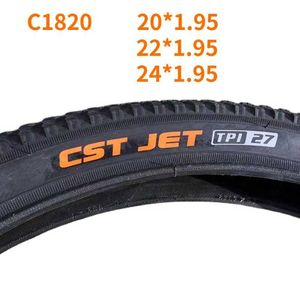 Fietsbanden CST Mountain Bike Tyres C1820 Bicycle Parts20*1.95 22*1.95 24*1.95 27TPi Antiskid Draag Resistent Bicycle Bandt 0213