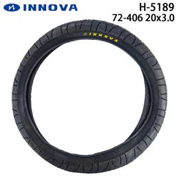 Neumáticos de bicicleta INNOVA 20 pulgadas 72-406 20x3.0 para Harley Beach Neumáticos de bicicleta XC Para escalar BMX Bicicleta Motocicleta Neumático de campo de nieve H-5189 Piezas de ciclismo HKD230712