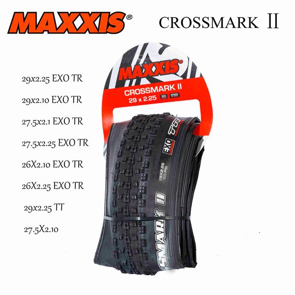 Pneus de vélo MAXXIS 29 PNEU DE VÉLO CROSSMARK (M344P) TUBELESS PLIABLE 29x2.25 29er 27.5er 26er EXO TR PNEU VTT HKD230712