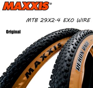 Fietsbanden Maxxis 29X2.4 Mtb Fietsband Rekon Ras 29X2.4 EXO Draad Fietsband 29 Inch originele Mountainbike Banden HKD230712