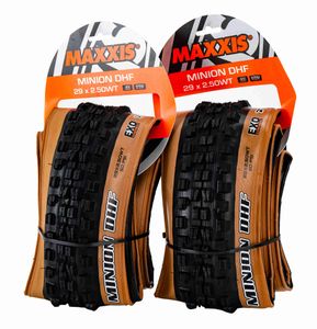 Pneus de vélo MAXXIS 29 x 2,5 MINION DHF (M301RU) TUBELESS Pneu de vélo de DESCENTE pliant de vélo VTT Wide Trail Dual Compound/EXO/TR HKD230712