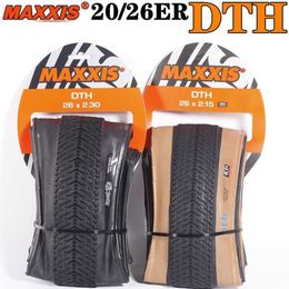 Pneus de vélo MAXXIS DTH(M147P) 26x2.3 26x2.15 20X1.75 pneu de vélo vtt vélos de montagne EXO bord de peau noir et profond 0213