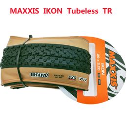Fietsbanden MAXXIS IKON Tubeless EXO TR 26X2.2/2.35 27.5*2.2 29x2.2/2.35 MTB Fietsband Vouw Fietsband BMX 29 pneu Fietsen onderdelen HKD230712