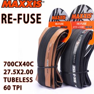 Fietsbanden maxxis re-fuse (m200ru) mountainbikes tubeless kevlar 27.5x2.0 van fietstrainingsband mtb fiets 0213