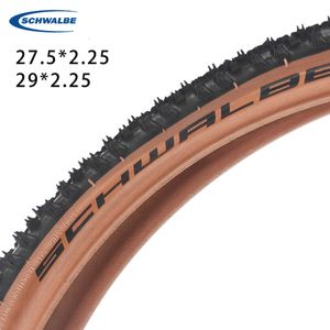 Fietsbanden Schwalbe MTB 27.5*2.25 29x2.25 Sepeda Gunung 29er Ban Balap Line Performa Yellow Retro Sam Smart 0213