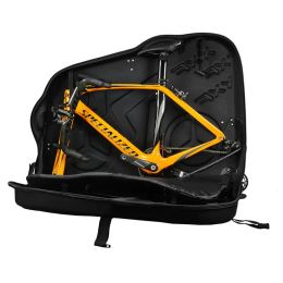 Bike Travel Hard Base, EVA Material, Boîte à vélo étanche, sac à vélo, bagages de transport de vélos de route, 26 ", 27,5", 700c