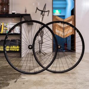 Fietsen wielen AT25 Fixed Gear ET 700C enkele snelheid Track High Strength Racing Bicycle Wheel met 25 mm Rim 32H lagernaaf 230206