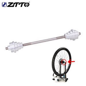 Fiets Wielen ZTTO Fiets Hub Steekas Adapter Converter Velg Wiel Truing Stand Tool Front hub 121520mm Assen 230612