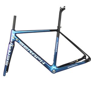 Bikeframe Tantan Super Light Gravel Bike Frame GR029 THRU AXLE DISC Rem Fietsfiets frame van alle grootte in voorraad