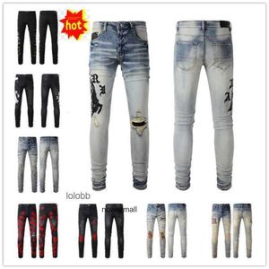 Biker Amari Amill Amirlies Am Amis Imiri Amiiri 2024 Man Nouveaux arrivations pour hommes de luxe denure denim jeans trous pantalon pantalon jean coolguy vêtements y5cd