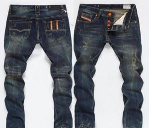Biker Jeans Man Moto Denim Men Fashion Brand Designer Ripped AregdEd Joggers Washed Preted Motorcycle Jeans Pantal