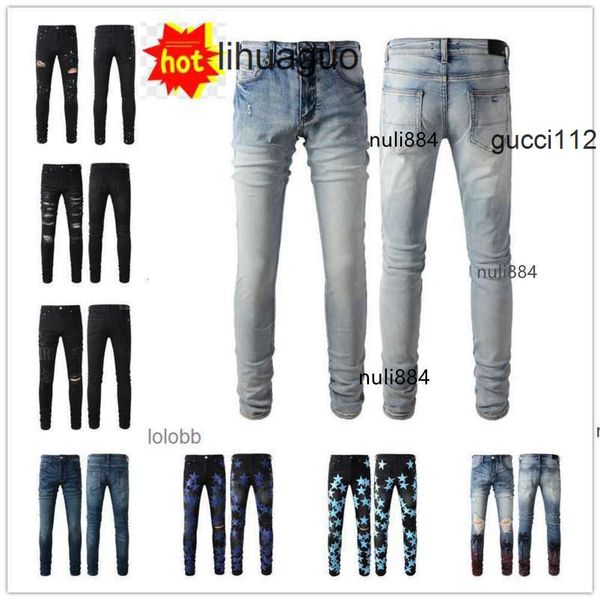 Biker New Man amirirlies Jean Vêtements amis Holes AM Pants 2024 Jeans amar Pantalons Arrivées COOLGUY Mens Luxury miri Designer Denim CSON amari 6UND